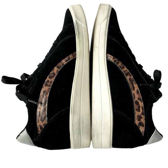 Ryka Viv Suede Leather Lace Up Leopard Sneakers Size 10 - Picture 4 of 8